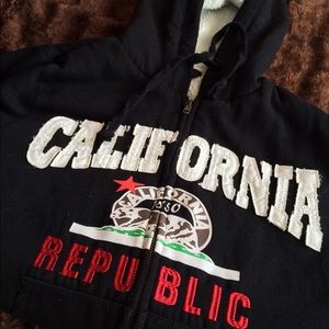California zip up jacket