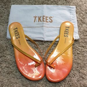Tkees (blends) orange size 8