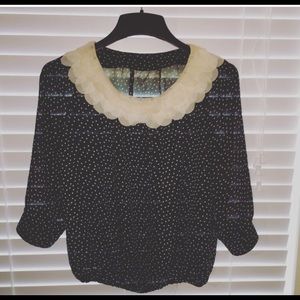 Forest green blouse