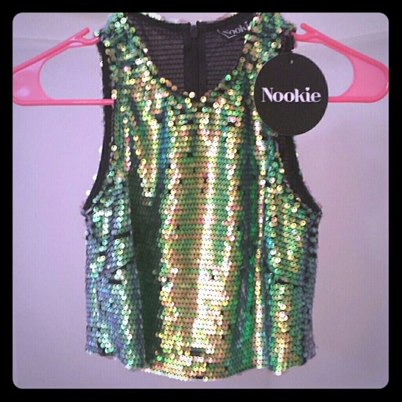 Galactica Crop Top