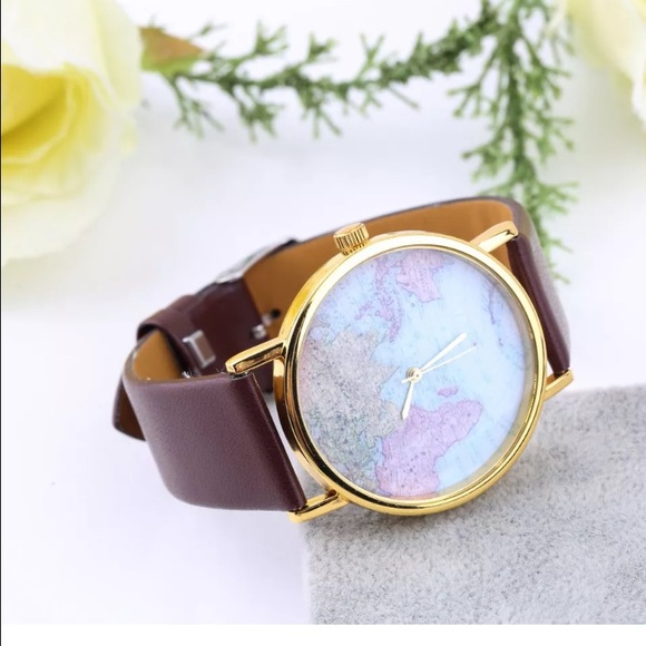 World map watch