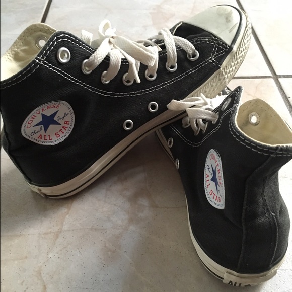 Black Hightop Converse