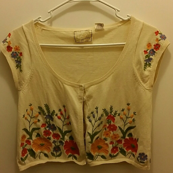 Anthropologist Guinevere cropped cardigan