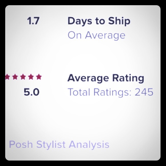 🌟POSH AMBASSADOR STATUS🌟250+ ratings of 5🌟s - Picture 1 of 6
