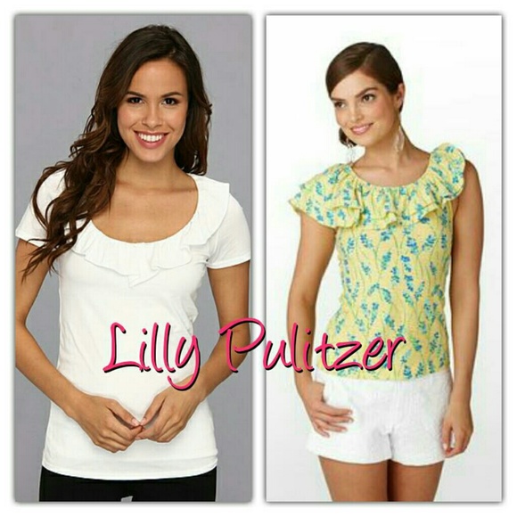LILLY PULITZER 2 COTTON TOPS