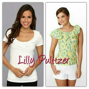 LILLY PULITZER 2 COTTON TOPS