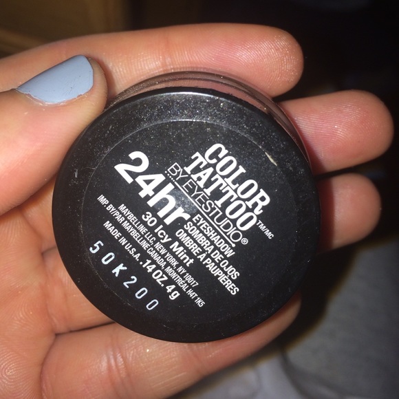 Color tattoo--icy mint