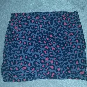 Cheetah skirt