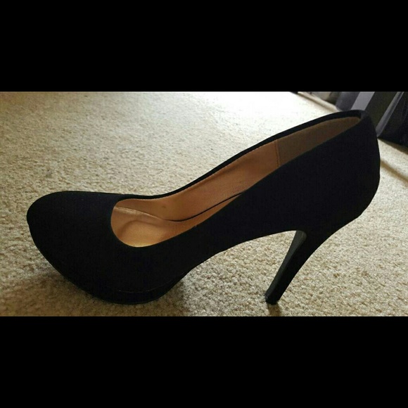 Charlotte Russe Shoes - Black Heels - Size 6