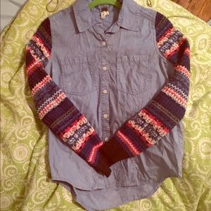 A Free People button up