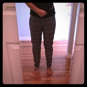 Harem style maternity pants