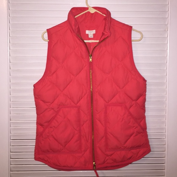NWT J Crew Coral Vest
