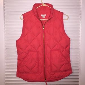 NWT J Crew Coral Vest