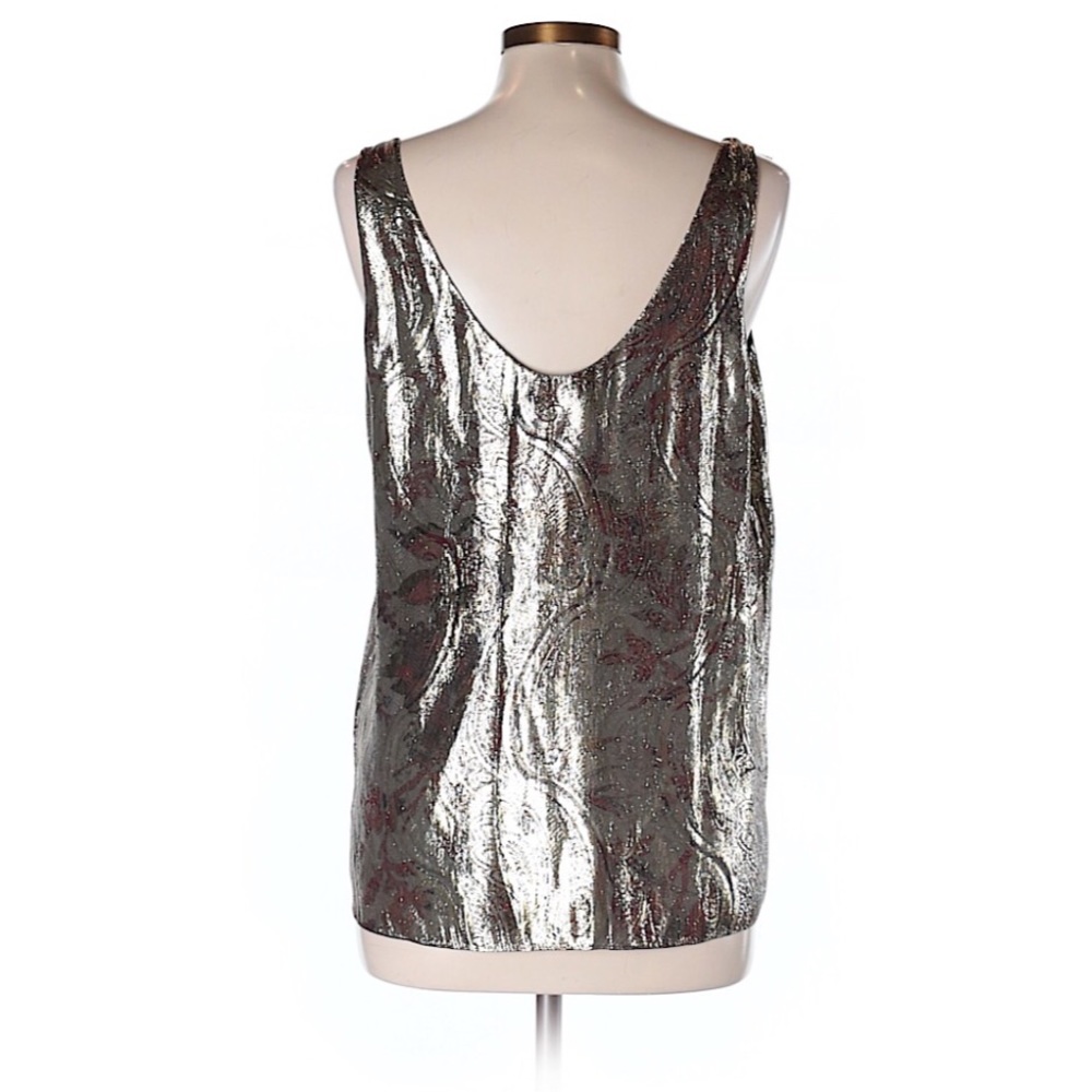 ❌SOLD❌ J Crew Gold Top - Picture 2 of 3