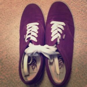 Purple Vans sneakers size 8.5