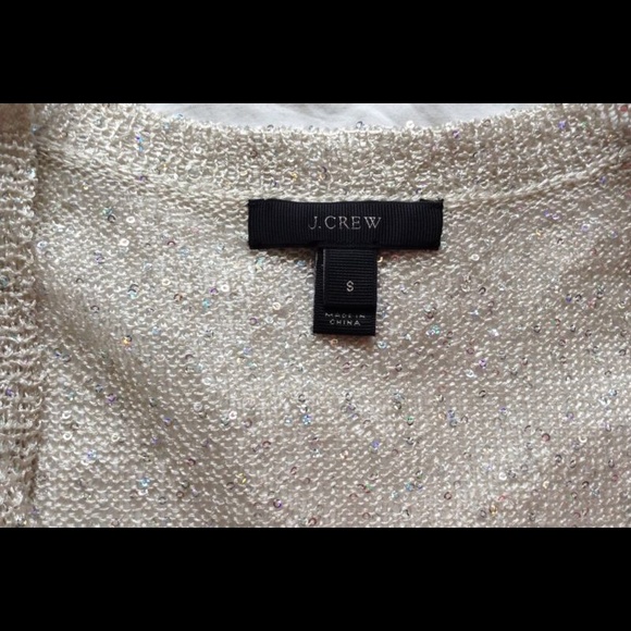 J. Crew Champagne Iridescent Sweater - Picture 2 of 11