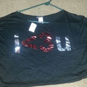 Cute I love you shirt