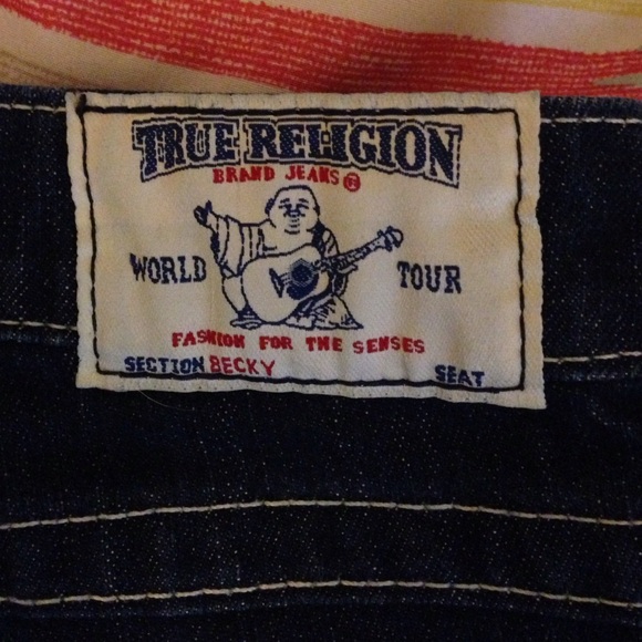 True Religion Blue Jeans size 25 Section: Becky - Picture 3 of 3