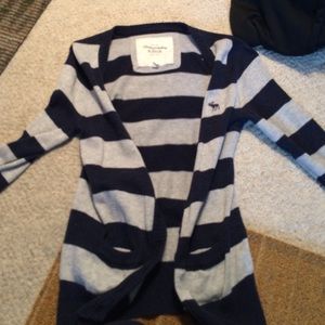 Abercrombie striped cardigan ❤️ very cute!!