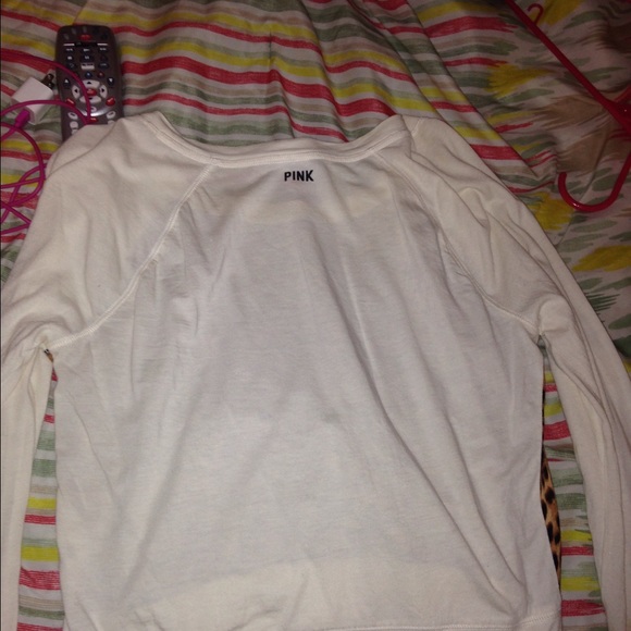 Victoria secret tan/cheetah print shirt - Picture 1 of 3