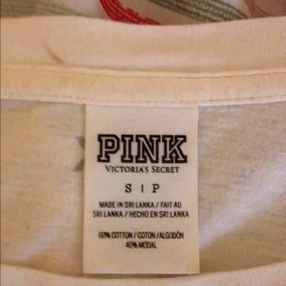 Victoria secret tan/cheetah print shirt - Picture 2 of 3