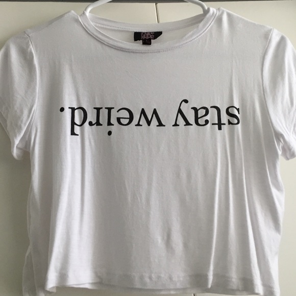 Tops - ☯LAST CHANCE☯ White Crop Top