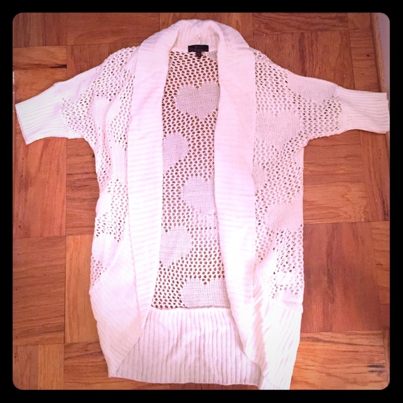 Takeout ivory cardigan