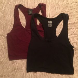 🚨NEED GONE🚨LA Hearts Crop Top Bundle