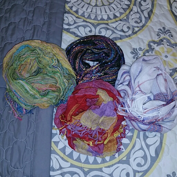 Bundle of scarves