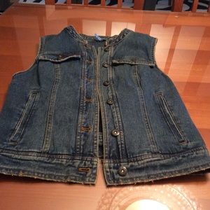 FREE PEOPLE JEAN VEST
