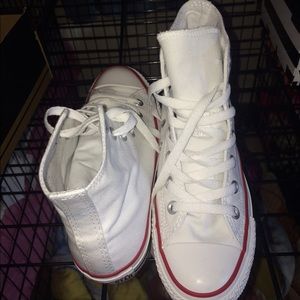 White high top converse