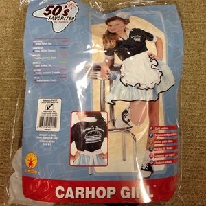 50's car hop halloween costume