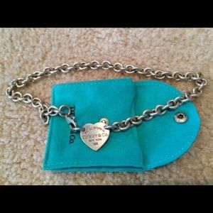 Please return to Tiffany heart choker necklace