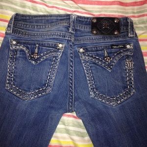 Miss me blue jeans really good condition