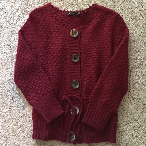 💼 Gorgeous Crimson Red Cardigan 💼