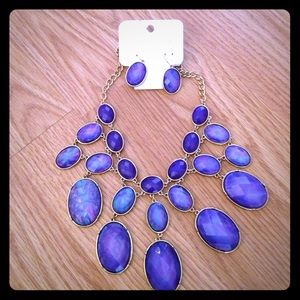 SOLD: Charming Charlie necklace and earrings