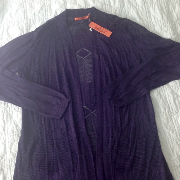 NWT Full length light weight open sweater.