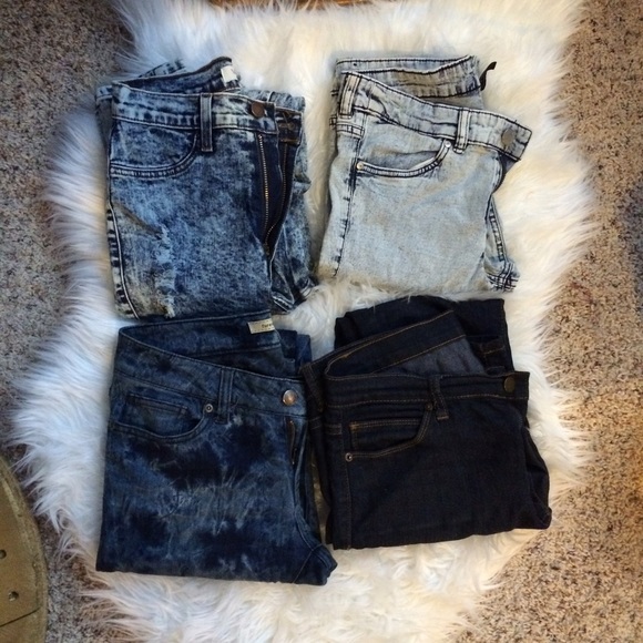 Lots of Jeans 4 for $30. H&M and Forever 21 Jeans