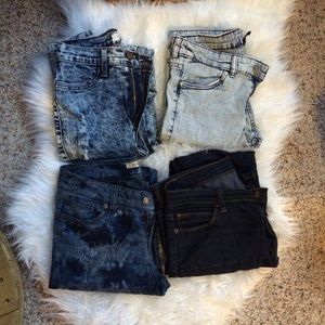 Lots of Jeans 4 for $30. H&M and Forever 21 Jeans