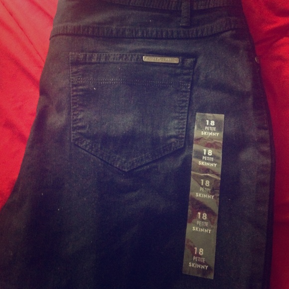 Classic black skinny jeans