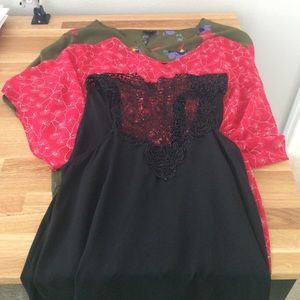 RESERVED Triple Shirt Bundle