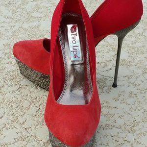 Two Lips Red Heels