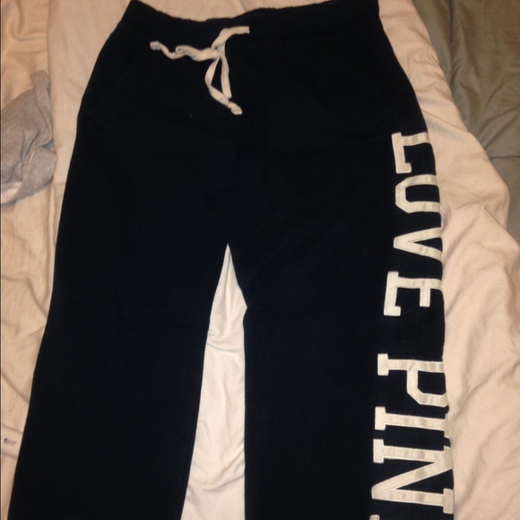 Vs love pink sweat pants