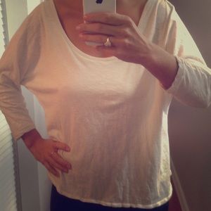 Elizabeth and James ivory Batwing Shirt