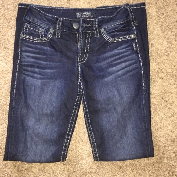 Silver jeans