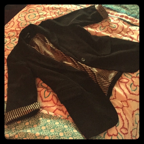 3/4 Sleeve Tuxedo Jacket - Forever 21