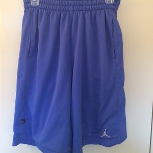 Polyester Jordan Basketball shorts. Men's small.