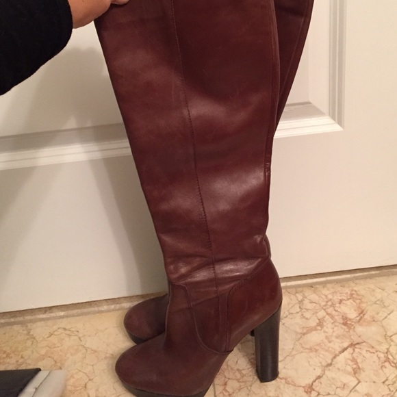 Michael by Michael Kors tall brown boots