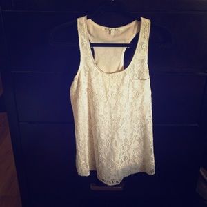 Collective Concepts lace racerback