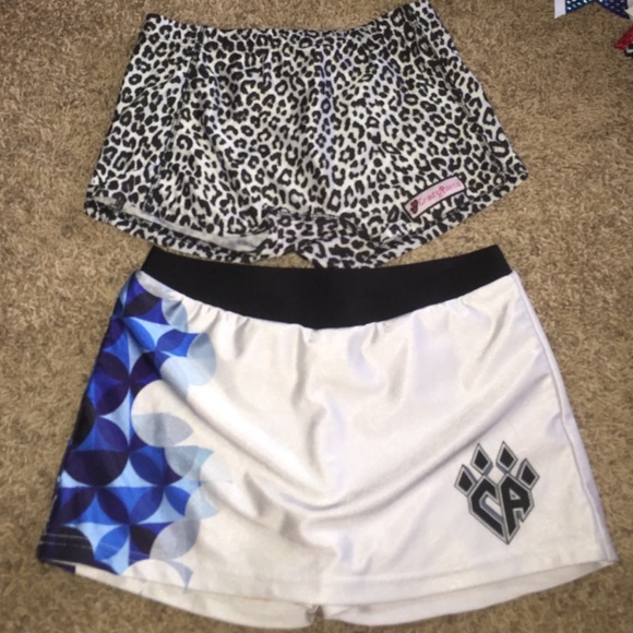 CA skort & cheetah crazy pants